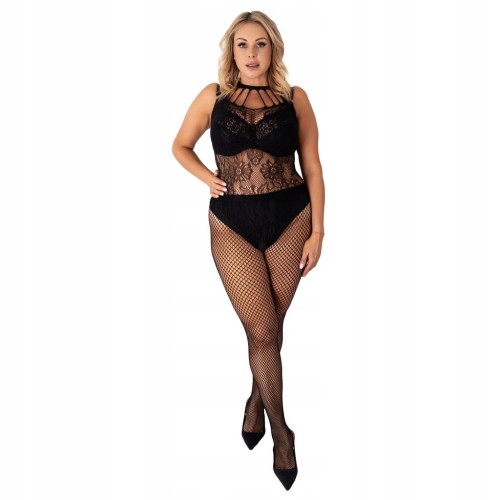 Seksowne modne BODY BODYSTOCKING bielizna erotyczna KOMBINEZON PLUS SIZE