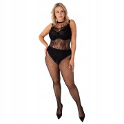 Seksowne modne BODY BODYSTOCKING bielizna erotyczna KOMBINEZON PLUS SIZE