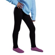 Legginsy OCIEPLANE dziewczęce ciepłe GETRY dziecięce termo futro POLAR