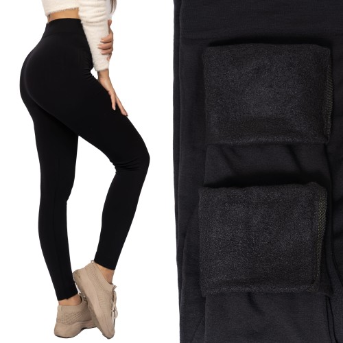 Legginsy zimowe jesienne sportowe