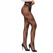 Rajstopy damskie KABARETKI stylowe HALLOWEEN czaszki CZACHY ONE SIZE