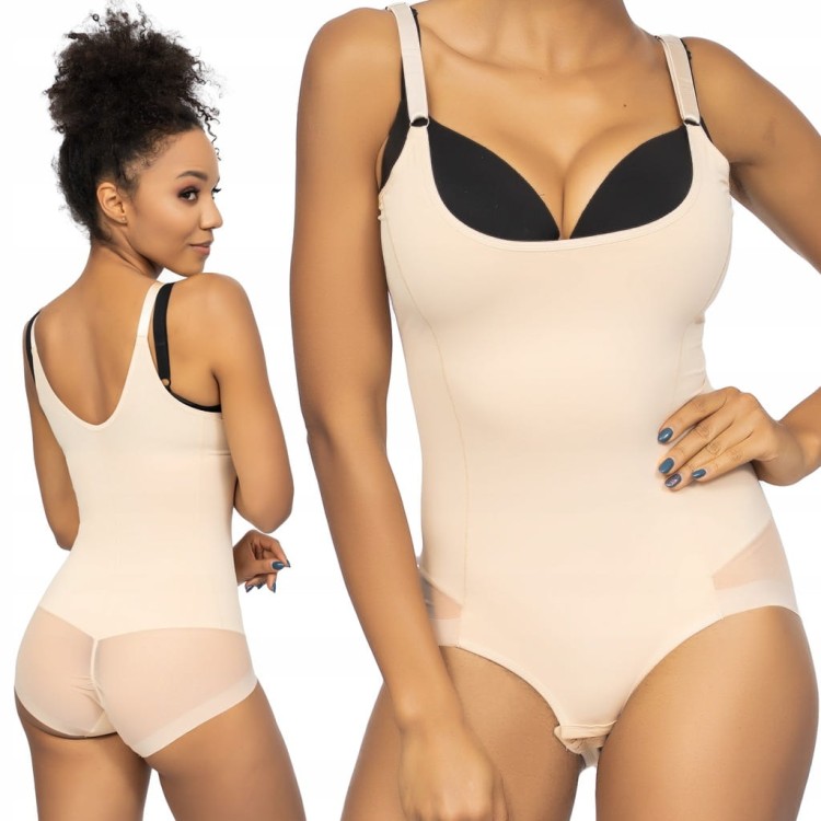ELASTYCZNE MOCNO wyszczuplające BODY modelujące KORYGUJĄCY gorset